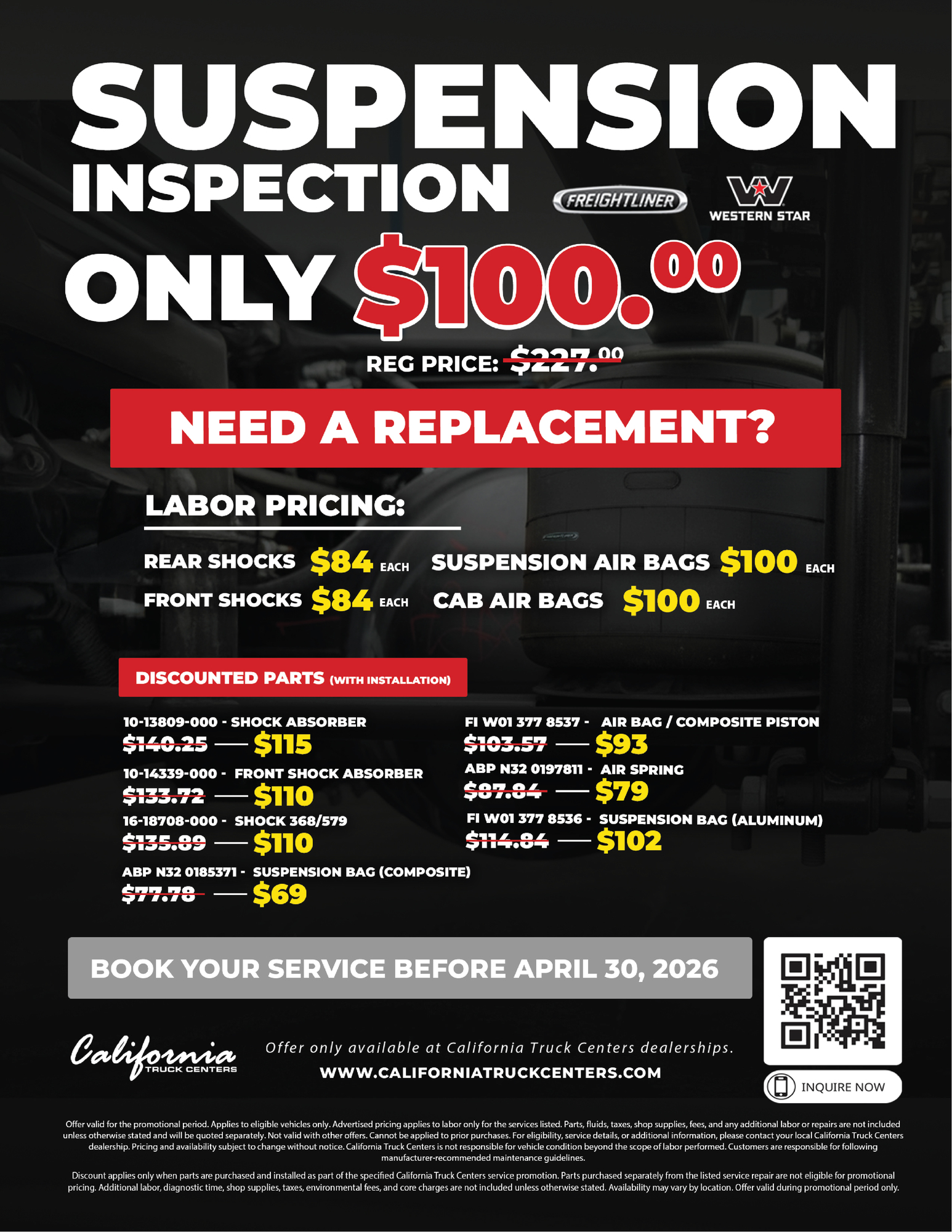 Suspension Inspection